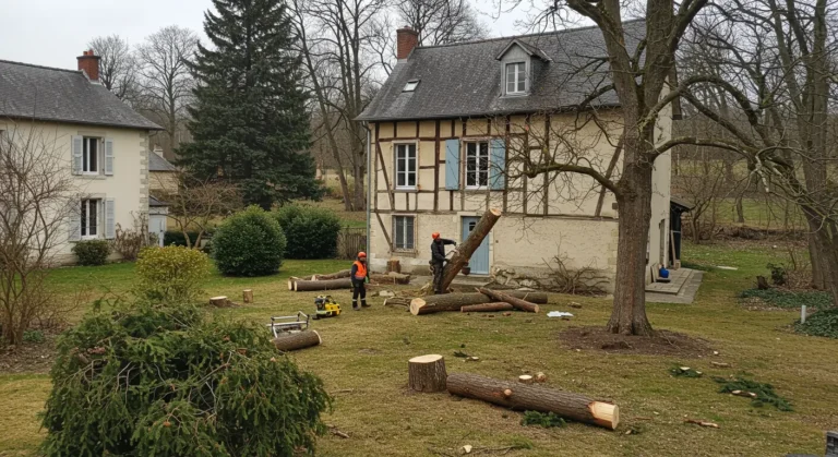 Elagage en cours à Tourcoing